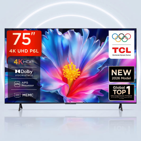 TCL 75P6L 4K Smart TV